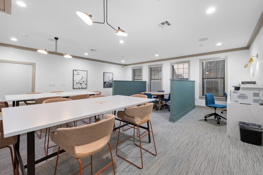 the collective at norman apartments near the university of oklahoma business center printing