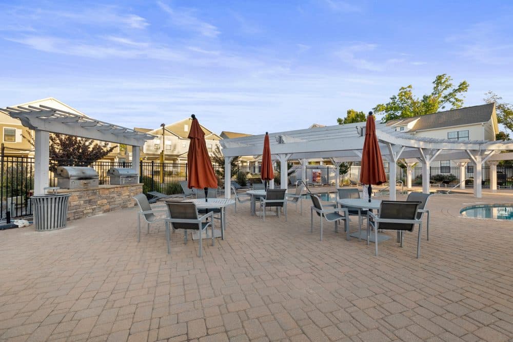the collective at norman apartments near the university of oklahoma grilling area