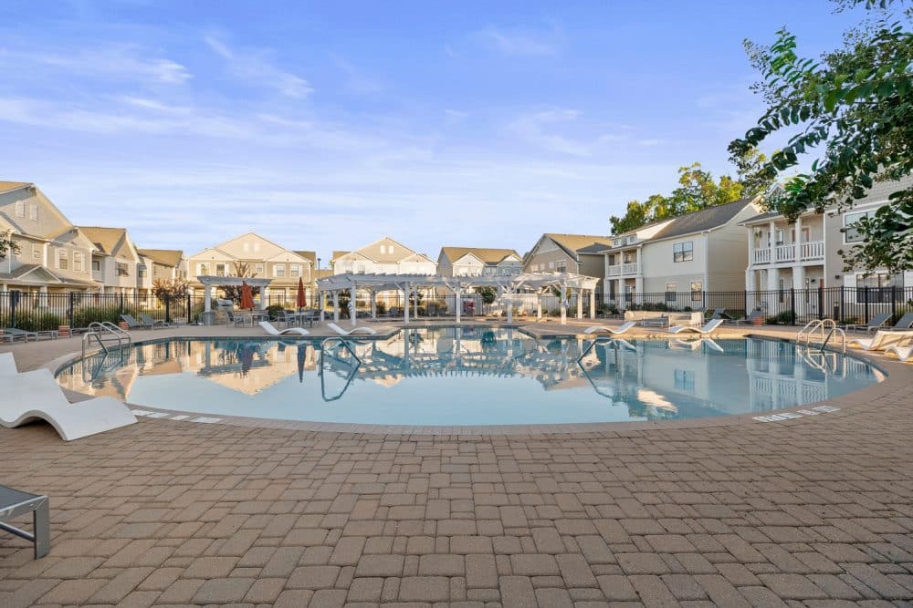 the collective at norman apartments near the university of oklahoma resort california style pool