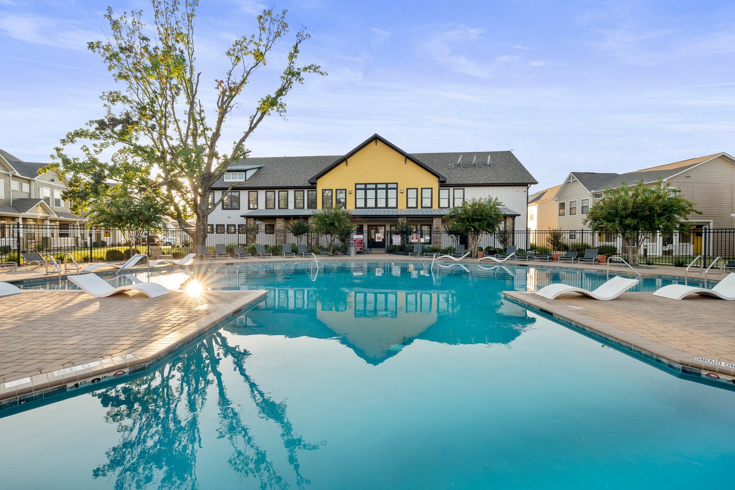 the collective at norman apartments near the university of oklahoma resort style pool